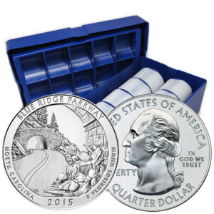 2015 5 oz ATB Blue Ridge Parkway Monster Box (BU 100 Coins 500 oz)